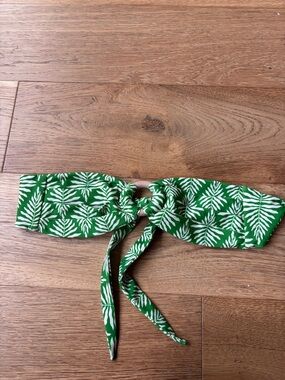 Honey Swim Palm Bandeau Bikini Top